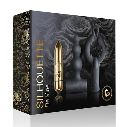 Rocks-Off Truly Silhouette Set Bullet Vibrator Cockring en Buttplug- Erotiekvoordeel.nl