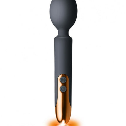 Rocks-off Mini Wand Vibrator Oriel - zwart/koper- Erotiekvoordeel.nl