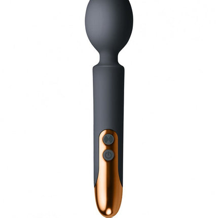 Rocks-off Mini Wand Vibrator Oriel - zwart/koper- Erotiekvoordeel.nl