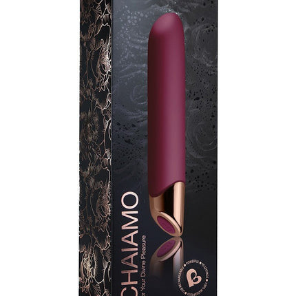 Rocks-off Mini vibrator "Chaiamo" - bordeaux rood - Erotiekvoordeel.nl