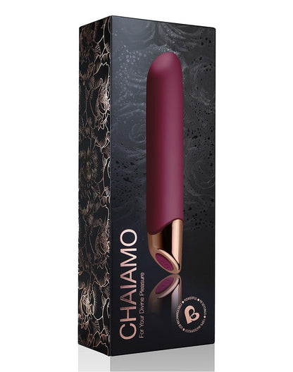 Rocks-off Mini vibrator "Chaiamo" - bordeaux rood - Erotiekvoordeel.nl