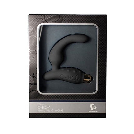 Rocks-off O-Boy Prostaat vibrator - zwart - Erotiekvoordeel.nl
