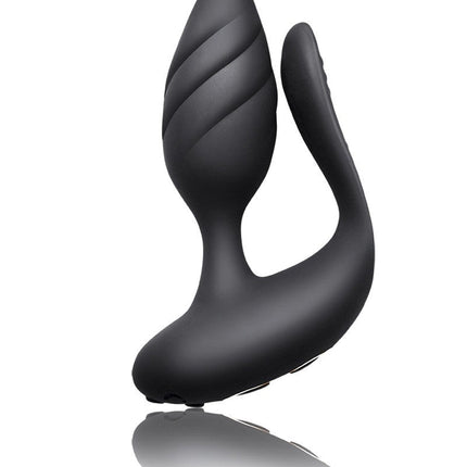 Rocks-off Partner Vibrator COCKTAIL met afstandsbediening - zwart-Erotiekvoordeel.nl