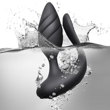 Rocks-off Partner Vibrator COCKTAIL met afstandsbediening - zwart-Erotiekvoordeel.nl