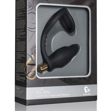 Rocks-off Ro-Zen vibrerende Buttplug met cockring - Erotiekvoordeel.nl