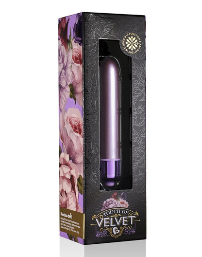 Rocks-off vibrator Touch of velvet Soft - Lila - Erotiekvoordeel.nl
