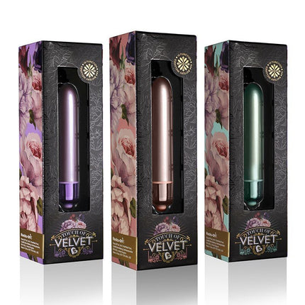 Rocks-off vibrator Touch of velvet Soft - Lila - Erotiekvoordeel.nl