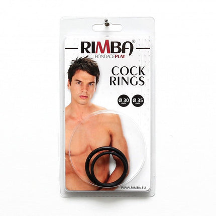 Rubber cockringen set Ø 50 mm en 55 mm - Erotiekvoordeel.nl