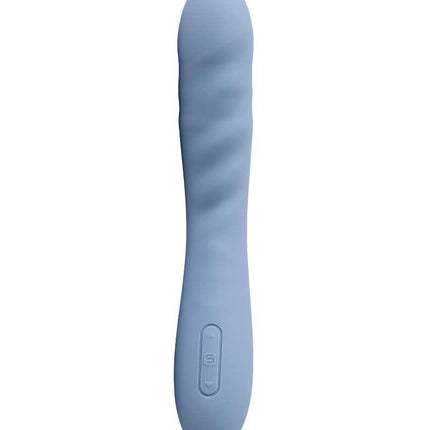 SVAKOM - Ava Neo - Stotende Vibrator - Thrusting Vibrator - Met App Control - Lichtblauw-Erotiekvoordeel.nl