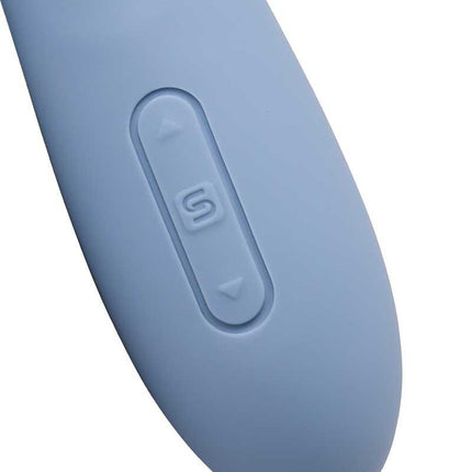 SVAKOM - Ava Neo - Stotende Vibrator - Thrusting Vibrator - Met App Control - Lichtblauw-Erotiekvoordeel.nl