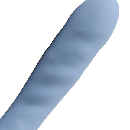 SVAKOM - Ava Neo - Stotende Vibrator - Thrusting Vibrator - Met App Control - Lichtblauw-Erotiekvoordeel.nl