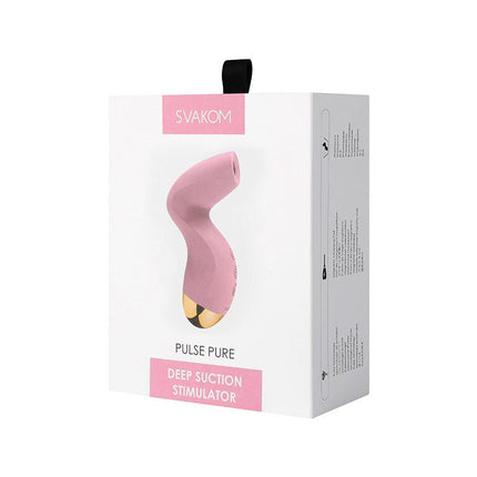 SVAKOM Luchtdruk Vibrator PULSE PURE - roze-Erotiekvoordeel.nl