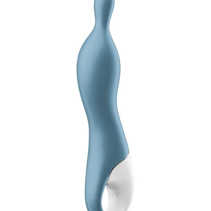 Satisfyer A-MAZING 1 A-spot Vibrator - blauw-Erotiekvoordeel.nl