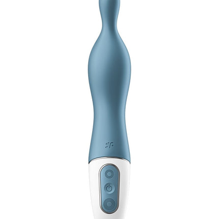 Satisfyer A-MAZING 1 A-spot Vibrator - blauw-Erotiekvoordeel.nl