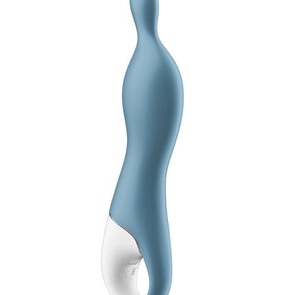 Satisfyer A-MAZING 1 A-spot Vibrator - blauw-Erotiekvoordeel.nl