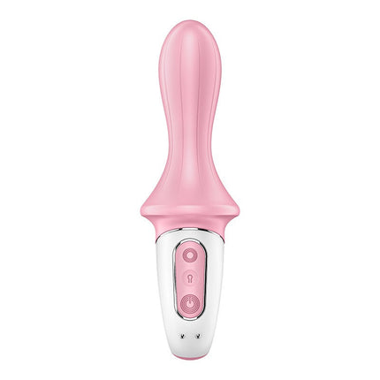 Satisfyer - Air Pump Booty 5+ - Opblaasbare Vibrator (met App Control) - Roze-Erotiekvoordeel.nl