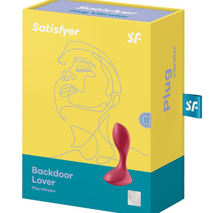 Satisfyer Anaal & Prostaat Vibrator BACK DOOR LOVER - rood-Erotiekvoordeel.nl