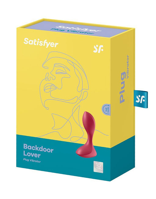 Satisfyer Anaal & Prostaat Vibrator BACK DOOR LOVER - rood-Erotiekvoordeel.nl