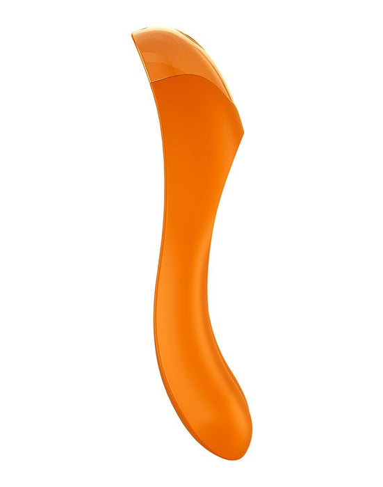 Satisfyer Candy Cane Vinger Vibrator - oranje- Erotiekvoordeel.nl