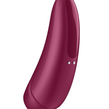 Satisfyer Curvy 1+ Rose Red App Connect Clitoris Vibrator- Erotiekvoordeel.nl