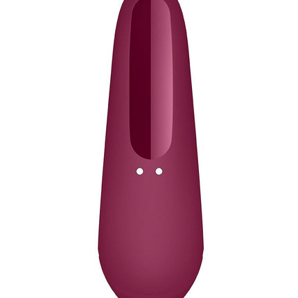 Satisfyer Curvy 1+ Rose Red App Connect Clitoris Vibrator- Erotiekvoordeel.nl