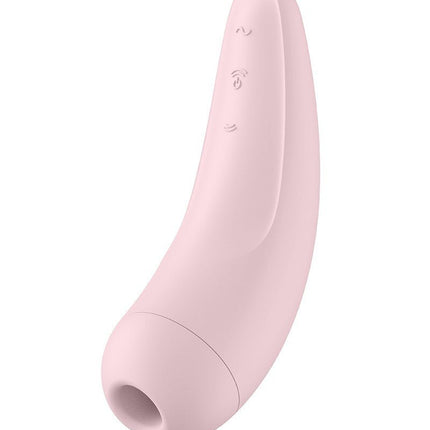 Satisfyer Curvy 2+ Pink APP Connect Clitoris Vibrator- Erotiekvoordeel.nl
