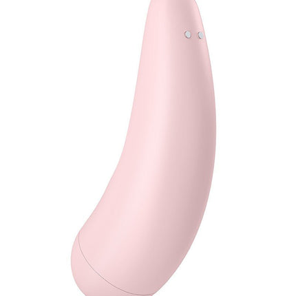 Satisfyer Curvy 2+ Pink APP Connect Clitoris Vibrator- Erotiekvoordeel.nl