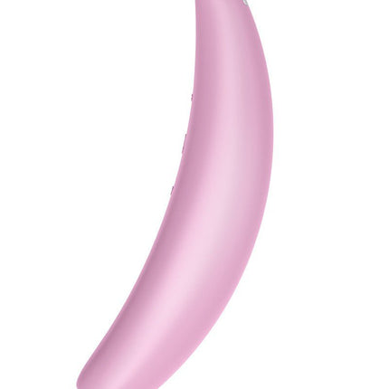 Satisfyer Curvy 3+ pink app controlled luchtdruk opleg vibrator- Erotiekvoordeel.nl