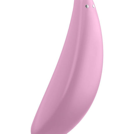 Satisfyer Curvy 3+ pink app controlled luchtdruk opleg vibrator- Erotiekvoordeel.nl