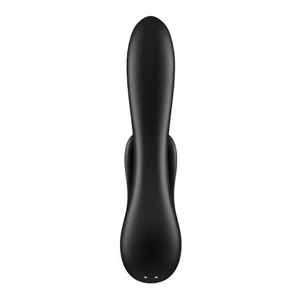 Satisfyer Double Flex Rabbit Tarzan Vibrator met APP control - zwart-Erotiekvoordeel.nl