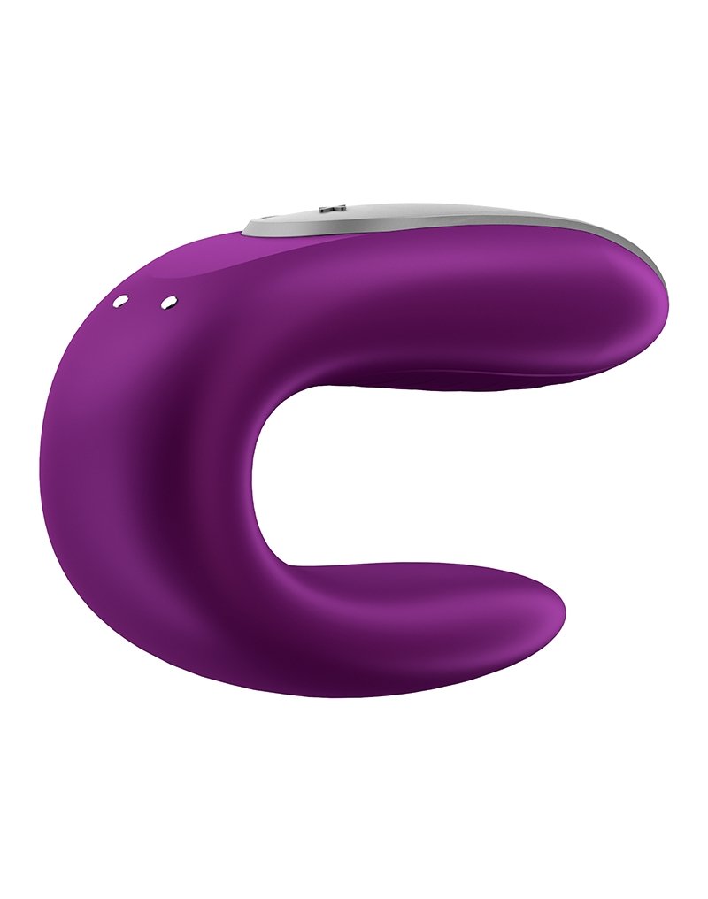 Satisfyer Double Fun Luxe Partner Vibrator mit APP-Steuerung - Lila Rimba Winkel Satisfyer Double Fun Luxe Partner Vibrator mit APP-Steuerung - Lila Rimba Winkel