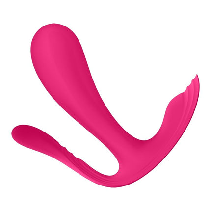 Satisfyer Draagbare Vibrator met Anaal Stimulator TOP SECRET PLUS - roze-Erotiekvoordeel.nl