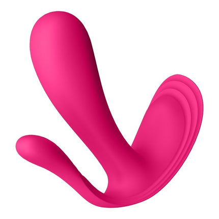 Satisfyer Draagbare Vibrator met Anaal Stimulator TOP SECRET PLUS - roze-Erotiekvoordeel.nl