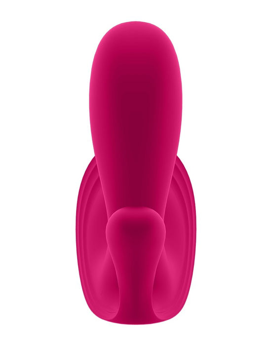 Satisfyer Draagbare Vibrator met Anaal Stimulator TOP SECRET PLUS - roze-Erotiekvoordeel.nl