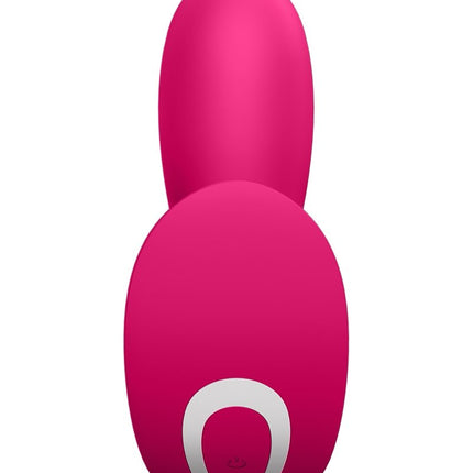 Satisfyer Draagbare Vibrator met Anaal Stimulator TOP SECRET PLUS - roze-Erotiekvoordeel.nl