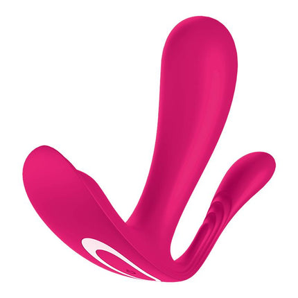 Satisfyer Draagbare Vibrator met Anaal Stimulator TOP SECRET PLUS - roze-Erotiekvoordeel.nl