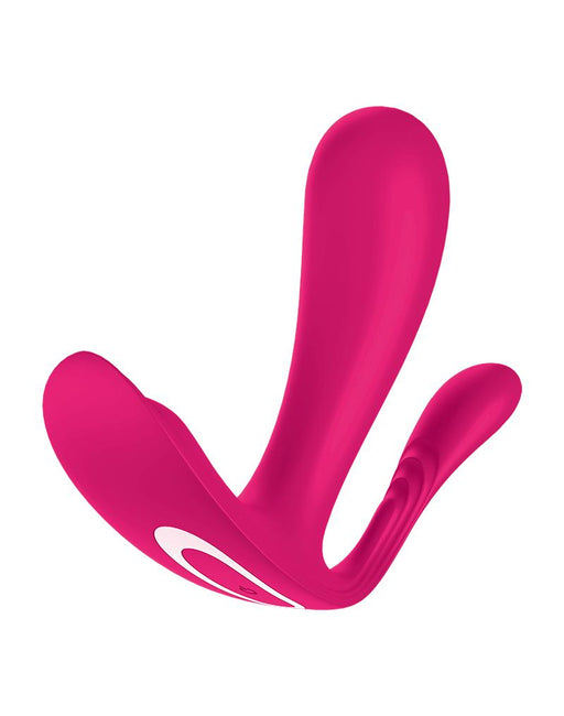 Satisfyer Draagbare Vibrator met Anaal Stimulator TOP SECRET PLUS - roze-Erotiekvoordeel.nl