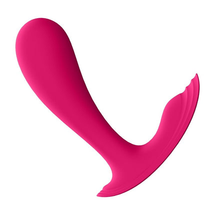 Satisfyer Draagbare Vibrator met Anaal Stimulator TOP SECRET - roze-Erotiekvoordeel.nl