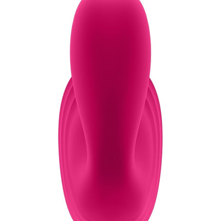 Satisfyer Draagbare Vibrator met Anaal Stimulator TOP SECRET - roze-Erotiekvoordeel.nl