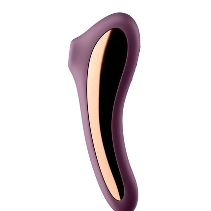 Satisfyer Dual Kiss Luchtdruk + G-Spot Vibrator 2-in-1 met APP control - Paars-Erotiekvoordeel.nl