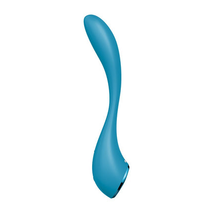 Satisfyer - G-Spot Flex 5+ - Flexibele G-Spot Vibrator (met App Control) - Blauw-Erotiekvoordeel.nl