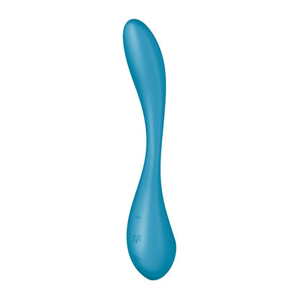 Satisfyer - G-Spot Flex 5+ - Flexibele G-Spot Vibrator (met App Control) - Blauw-Erotiekvoordeel.nl