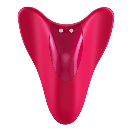 Satisfyer High Fly Vinger Vibrator - rood- Erotiekvoordeel.nl