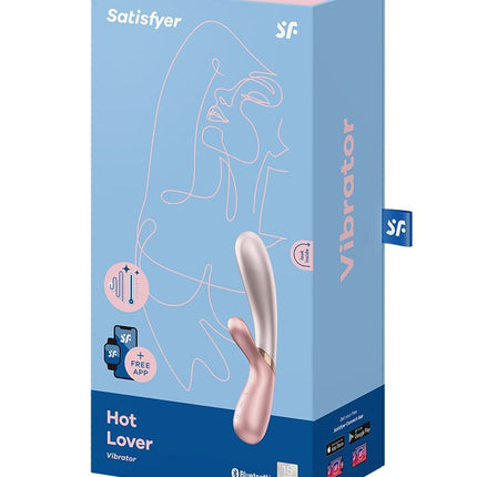 Satisfyer Hot Love Verwarmende Vibrator met APP Control - roze-Erotiekvoordeel.nl