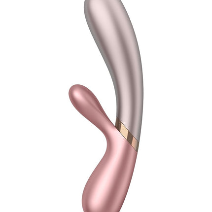 Satisfyer Hot Love Verwarmende Vibrator met APP Control - roze-Erotiekvoordeel.nl
