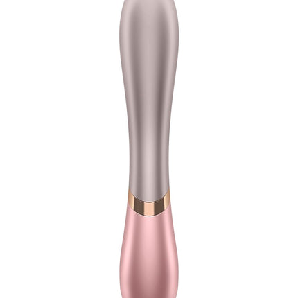 Satisfyer Hot Love Verwarmende Vibrator met APP Control - roze-Erotiekvoordeel.nl