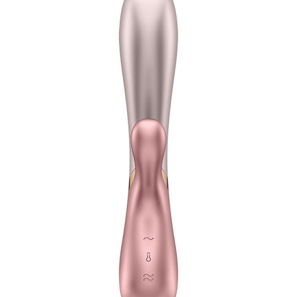 Satisfyer Hot Love Verwarmende Vibrator met APP Control - roze-Erotiekvoordeel.nl