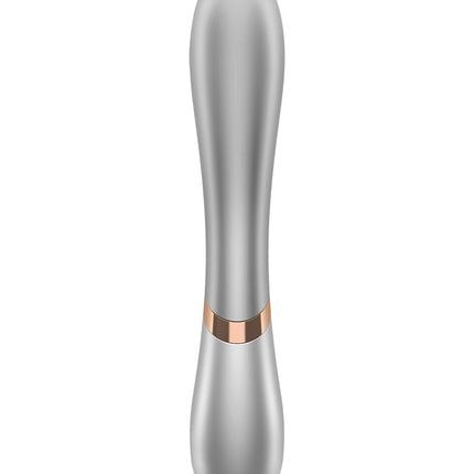 Satisfyer Hot Love Verwarmende Vibrator met APP Control - zilver-Erotiekvoordeel.nl