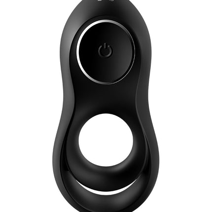 Satisfyer Legendary Duo Cockring - zwart-Erotiekvoordeel.nl