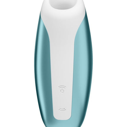 Satisfyer Love Breeze Luchtdruk Vibrator met bluetooth en APP control - lichtblauw - Erotiekvoordeel.nl